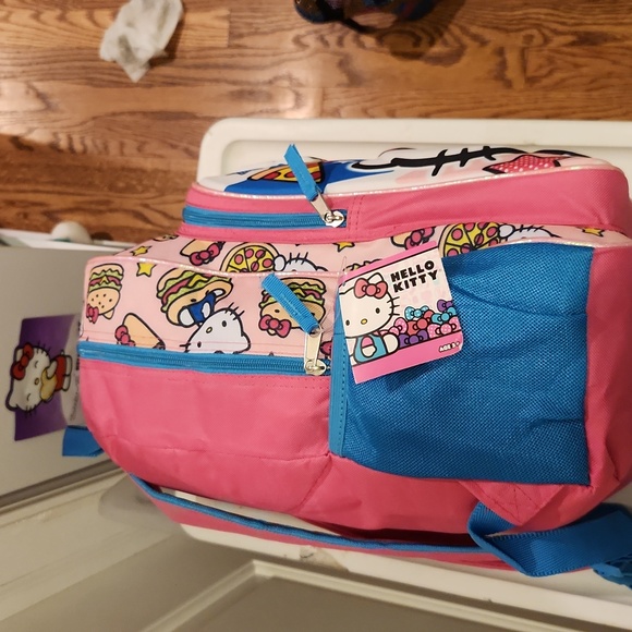 Hello Kitty Hamburger and Fry Fast Food Backpack - Picture 6 of 9